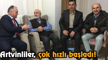 Artvinliler, Çok Hızlı Başladı!