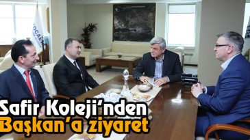 Safir Koleji’nden Başkan Karaosmanoğlu’na Ziyaret