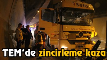 TEM’de Uzun Araç Kuyrukları Oluştu