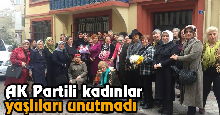 AK Partili Kadınlar  Yaşlıları Unutmadı