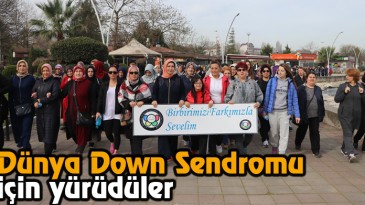 Dünya Down Sendromu İçin Yürüdüler