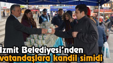 İzmit Belediyesi’nden Vatandaşlara Kandil Simidi