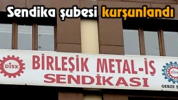 Sendika Şubesi Kurşunlandı