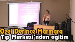 Özel Derince Marmara Tıp Merkezi’nden Beslenme Eğitimi