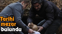 İzmit’te Tarihi Mezar Bulundu