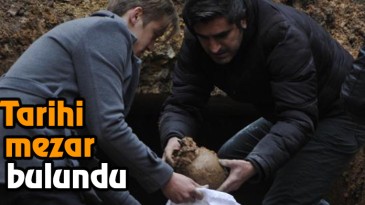 İzmit’te Tarihi Mezar Bulundu