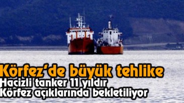 Hacizli Tanker Körfez Açıklarında Bekletiliyor