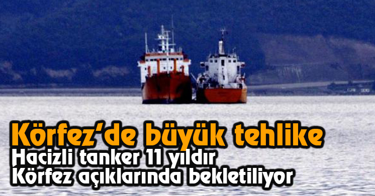 Hacizli Tanker Körfez Açıklarında Bekletiliyor