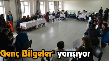 “Genç Bilgeler” Yarışıyor