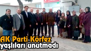 AK Parti Körfez Yaşlıları Unutmadı