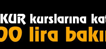 İŞKUR Kurslarına Katılan Annelere 400 Lira Bakım Desteği