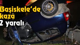 Araç Takla Attı; 2 Yaralı