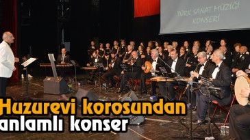 Huzurevi Korosundan Anlamlı Konser