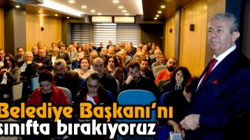 Belediye Başkanını Sınıfta Bırakıyoruz