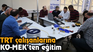 TRT Çalışanlarına KO-MEK’ten Eğitim