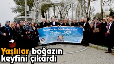 Yaşlılar Boğazın Keyfini Çıkardı