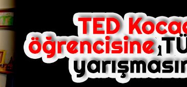 TED Kocaeli Koleji Öğrencisine TÜBİTAK Proje Yarışması´nda Ödül