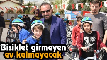 Bisiklet girmeyen ev kalmayacak