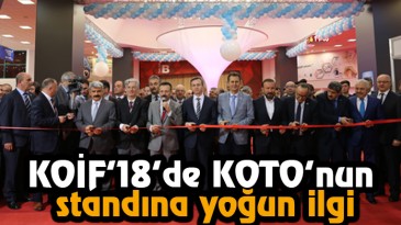 KOİF’18’de KOTO’nun Standına Yoğun İlgi 