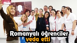 Romanya’lı Öğrenciler Veda Etti