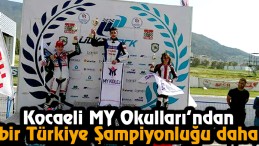 Kocaeli MY Okulları’ndan Bir Türkiye Şampiyonluğu Daha