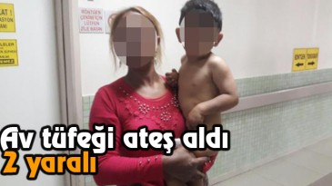 Av Tüfeği Ateş Aldı; 2 Yaralı