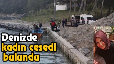Denizde ceset bulundu