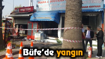Büfe’de Yangın