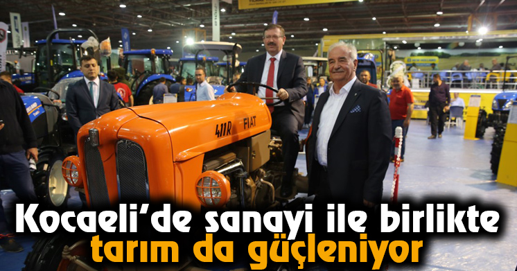 Kocaeli’de sanayi ile birlikte tarım da güçleniyor