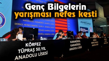 Genç Bilgelerin Yarışması Nefes Kesti