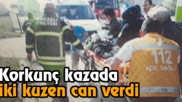 Kazada iki kuzen öldü