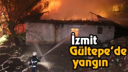 Tek katlı bina ve otomobil yandı