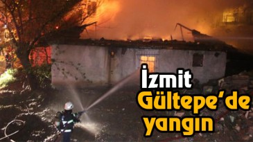 Tek katlı bina ve otomobil yandı