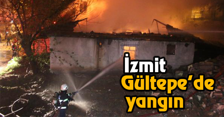 Tek katlı bina ve otomobil yandı