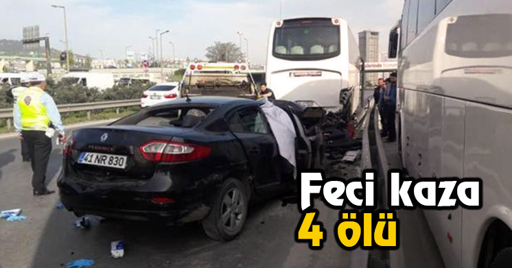 Feci kaza; 4 ölü