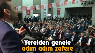 Yerelden genele, adım adım zafere