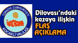 Valilik’ten kaza açıklaması
