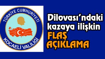Valilik’ten kaza açıklaması
