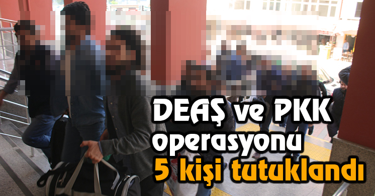 DEAŞ ve PKK operasyonu