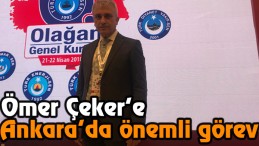 Ömer Çeker’e önemli görev