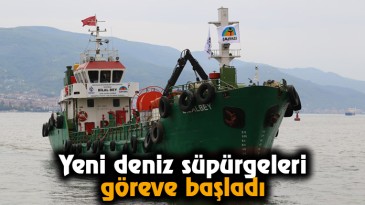 Yeni deniz süpürgeleri göreve başladı