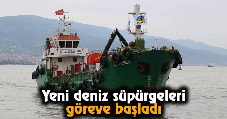 Yeni deniz süpürgeleri göreve başladı