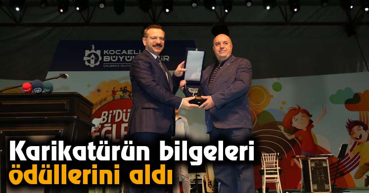 Karikatürün bilgeleri ödüllerini aldı