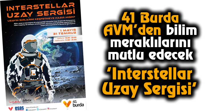 41 Burda AVM’den bilim meraklılarını mutlu edecek