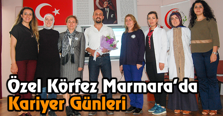 Fizyoterapist Ömer Sayma, öğrencileri bilgilendirdi