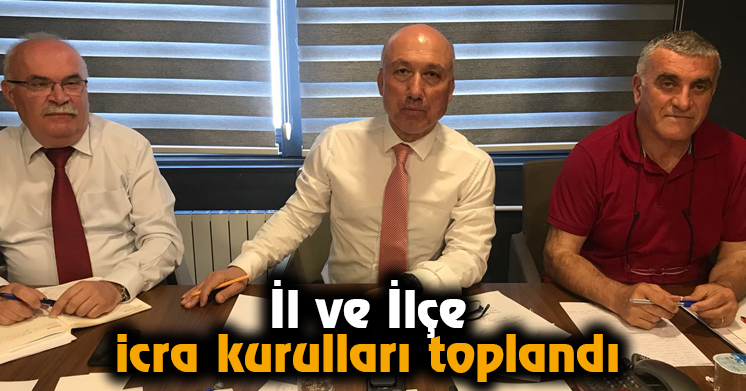 CHP İl ve ilçe icra kurulları start verdi