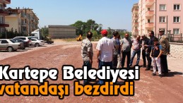 Kartepe’de vatandaş dertli