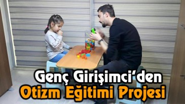 Genç Girişimciden Otizm Eğitimi Projesi