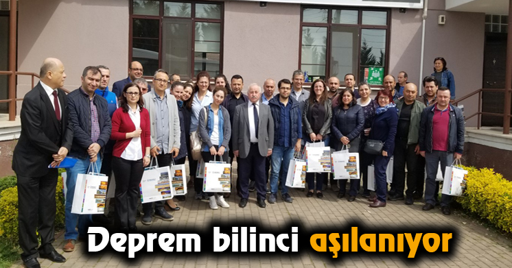 Deprem bilinci aşılanıyor