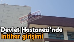 İzmit’te intihar girişimi